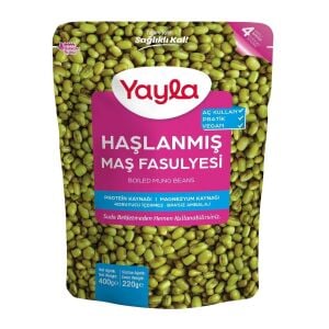 Yayla Haşlanmış Maş Fasulyesi 400 gr