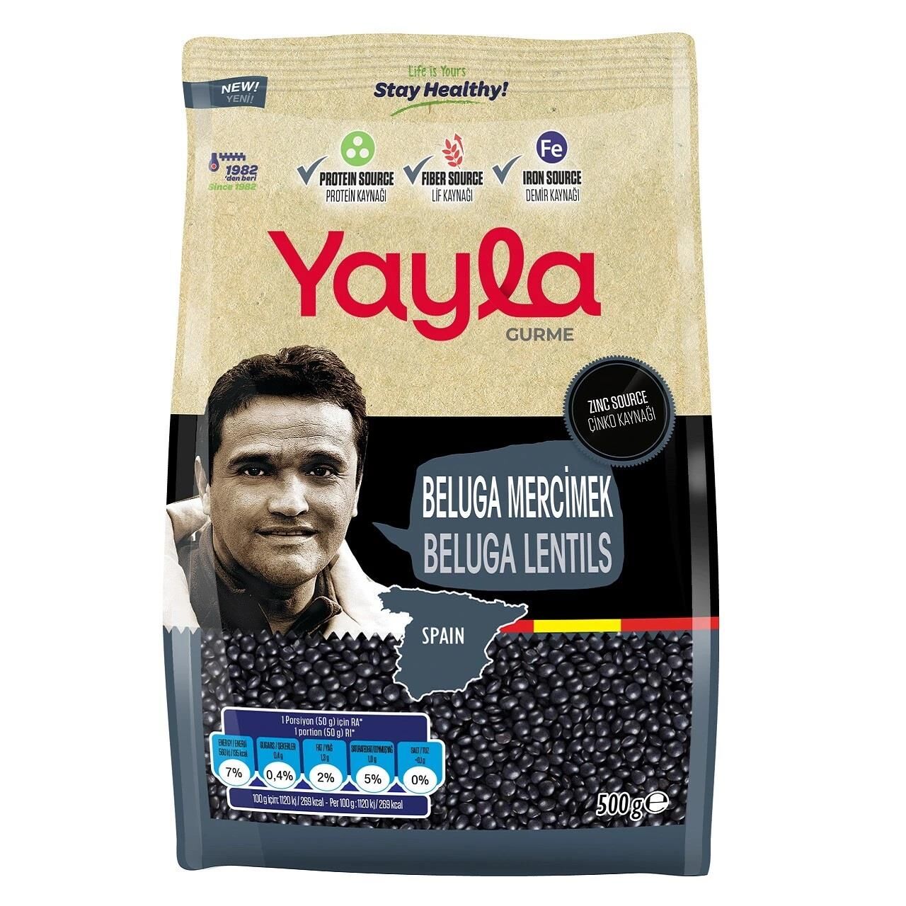 Yayla Beluga Mercimek 500 gr