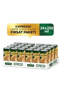 Jacobs Icepresso Latte Soğuk Kahve 24 Adet