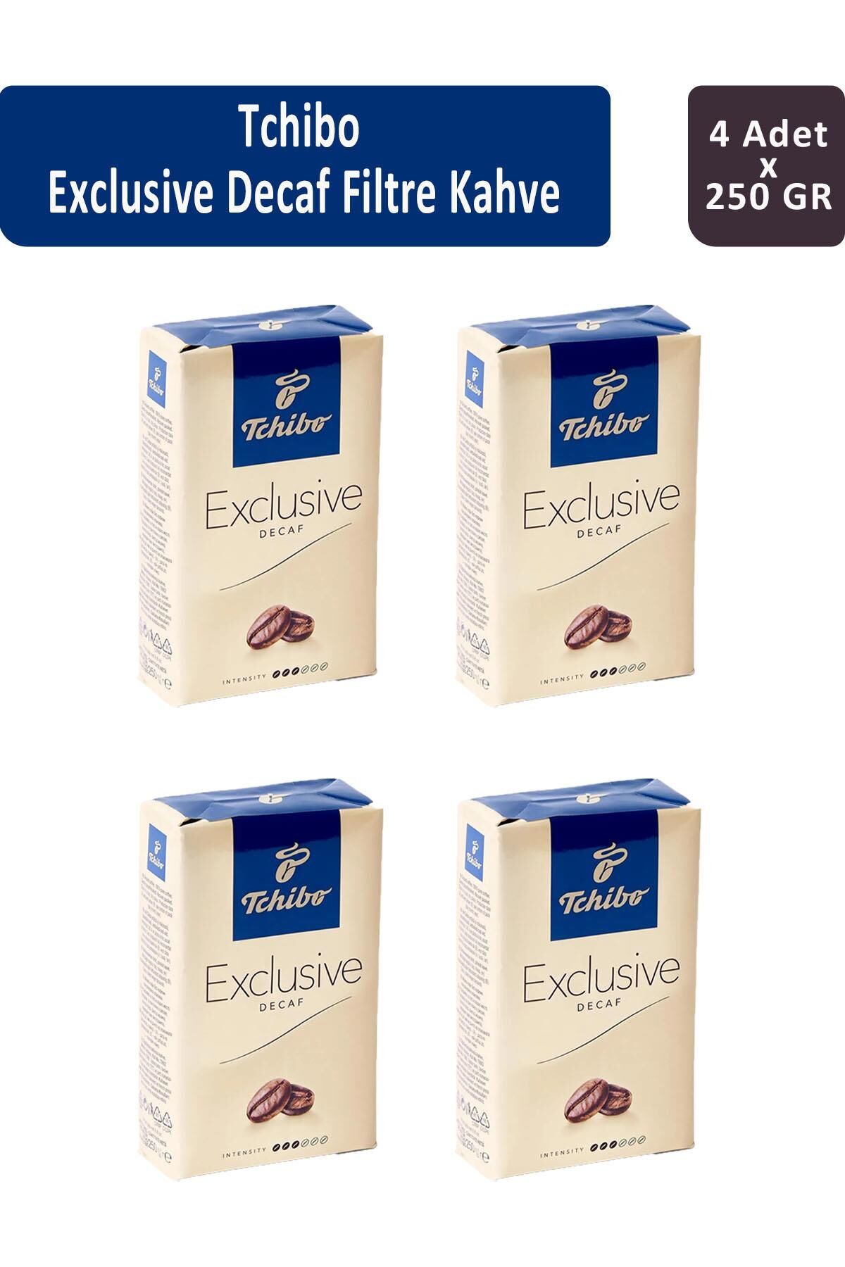Tchibo Exclusive Decaf Filtre Kahve 250 gr x 4 Adet