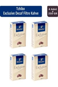 Tchibo Exclusive Decaf Filtre Kahve 250 gr x 4 Adet
