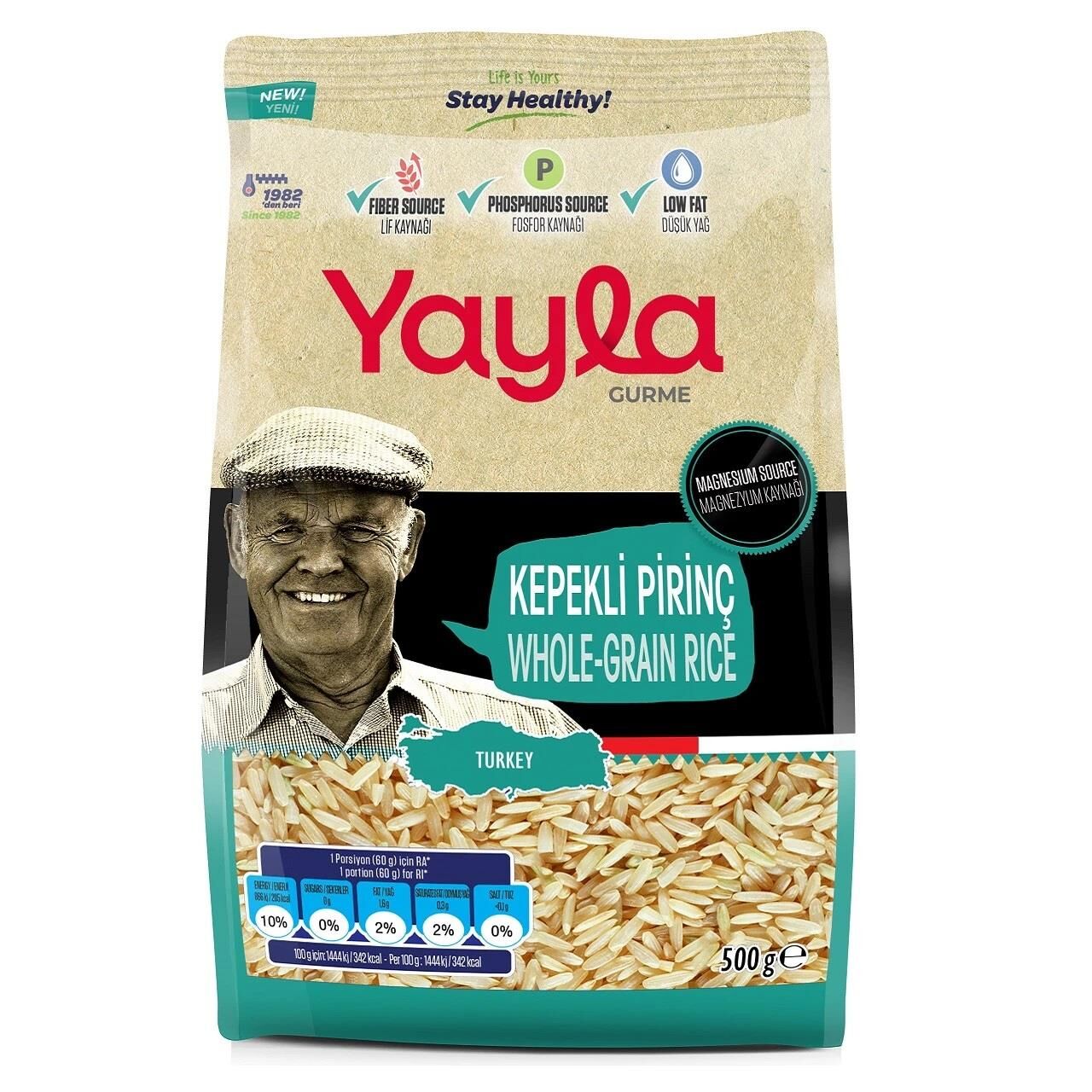 Yayla Kepekli Pirinç 500 gr