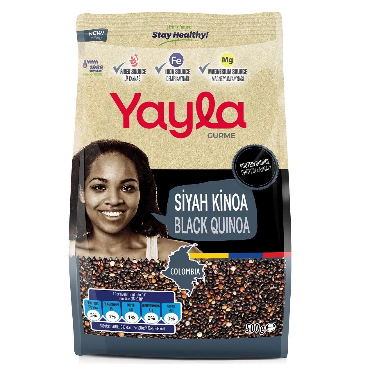 Yayla Siyah Kinoa 500 gr