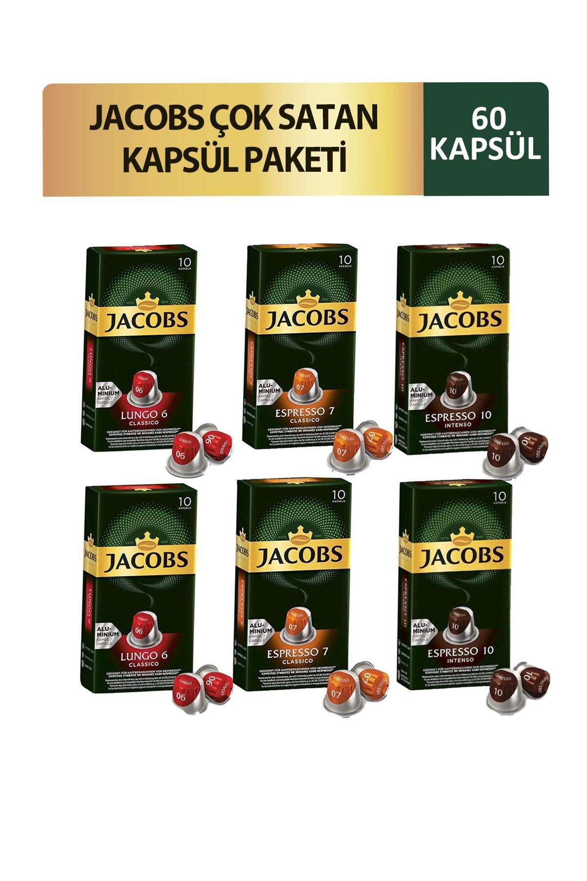 Jacobs Çok Satan Kapsül Paketi 60 Kapsül