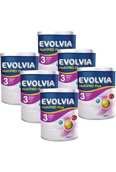 Evolvia NutriPro PLUS  3 Bebek Maması 800 gr x 6 Adet