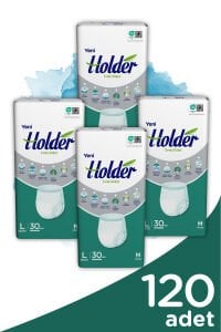 Holder Yetişkin Hasta Bezi Küçük Boy ( Large ) 30 x 4 Adet