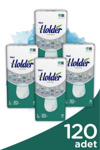 Holder Yetişkin Hasta Bezi Küçük Boy ( Large ) 30 x 4 Adet