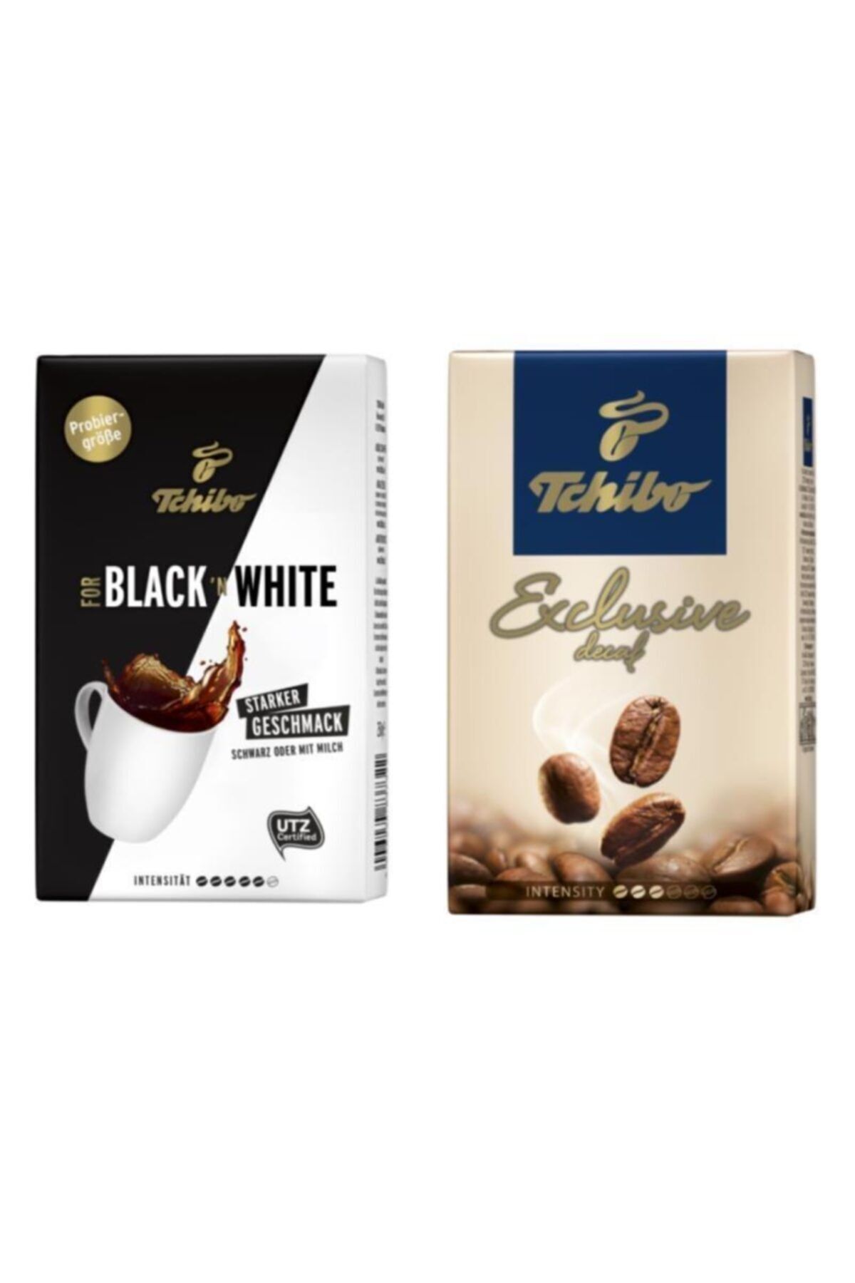Tchibo Exclusive Decaf 250 gr+  Black White Filtre Kahve 250 gr
