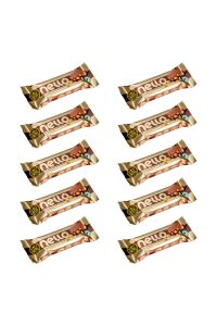 Kahve Dünyası Fındık Ezmesi ve Bütün Fındıklı Sütlü Çikolata 33 gr x 10 Adet