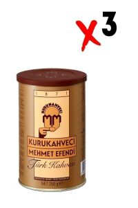 Kurukahveci Türk Kahvesi 250 Gr x 3