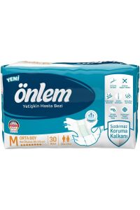 Önlem Hasta Bezi Bel Bantlı Tekstil Yüzey Medium Orta 60 Adet