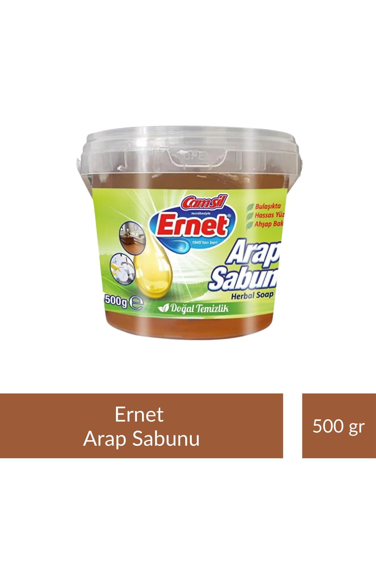 Ernet Sıvı Arap Sabunu Kase 500 gr