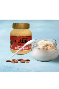 Nuttlife Parçacıklı Badem Kreması 330 gr x 3 adet