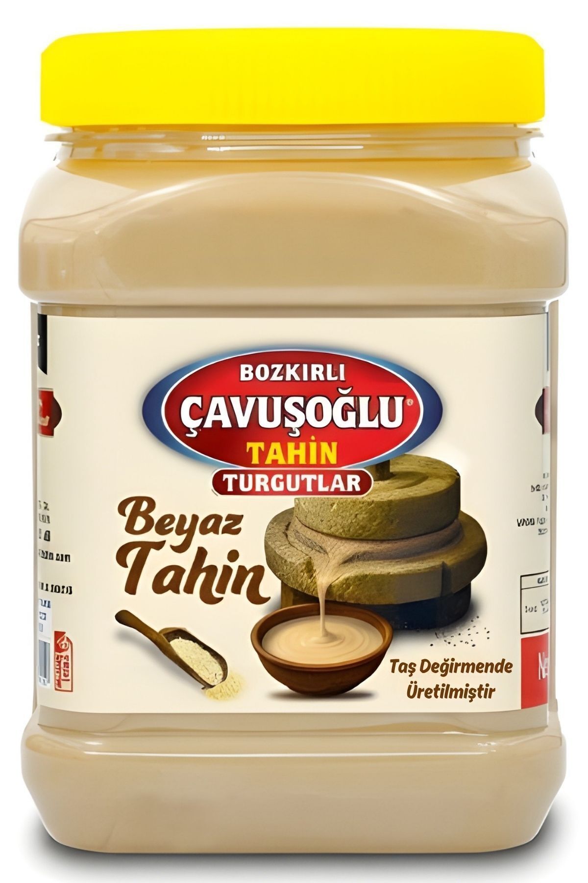Az Kavrulmuş Beyaz Tahin Beyaz Bozkır Tahini 930g