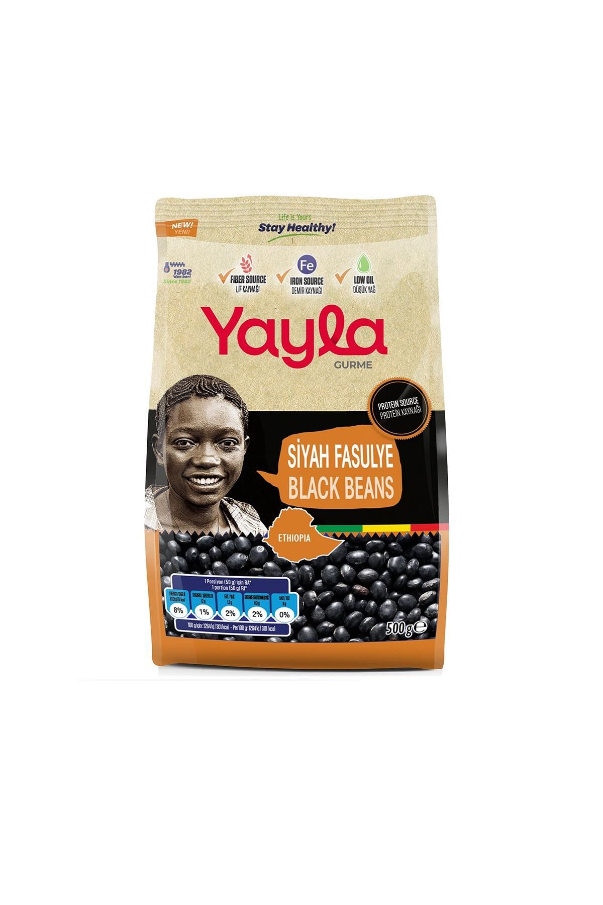 YAYLA SİYAH FASULYE 500 gr