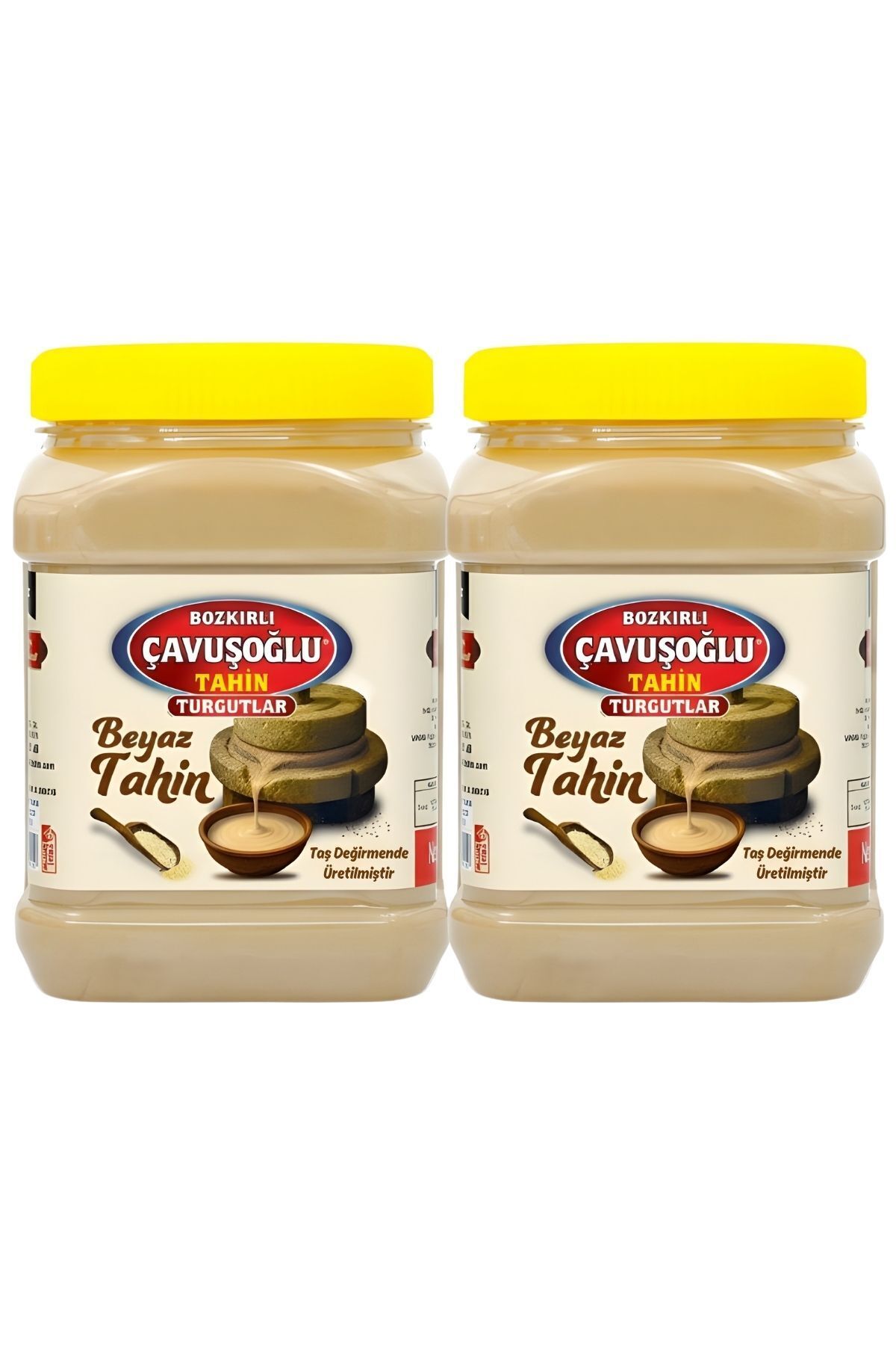 Az Kavrulmuş Beyaz Tahin 930g X 2
