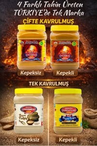 Az Kavrulmuş Beyaz Tahin 930g X 2