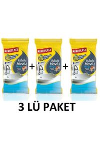 Islak Havlu Banyo Okyanus Kokulu 30lu x 3 Paket (20x30 cm)