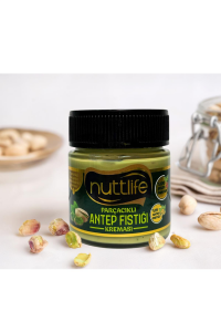 Nuttlife Parçacıklı Antep Fıstığı Kreması 200 gr x 3 Adet
