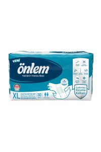 Önlem Yetişkin Hasta Bezi Ekstra Büyük Boy ( X Large ) 30 Adet x 4 Adet