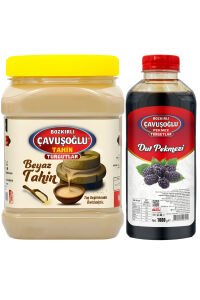 Beyaz Bozkır Tahini 930g Dut Pekmezi 1000g