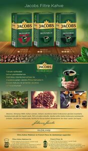 Jacobs Monarch Gold Kahve 400 gr + Monarch Filtre Kahve 250 gr