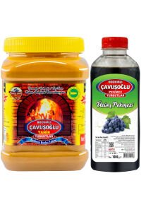 Çavuşoğlu Tahin Kepeksiz 930 gr + Çavuşoğlu Üzüm Pekmezi 1000 gr