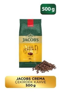 Jacobs Cafe Crema Gold Çekirdek Kahve 500 gr