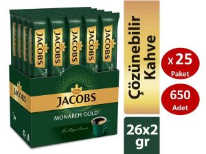 Jacobs Monarch Gold Stick Kahve 26 Adet x 25 Paket