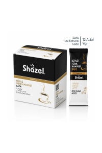 Shazel Sütlü Türk Kahvesi Sade x 6 Adet