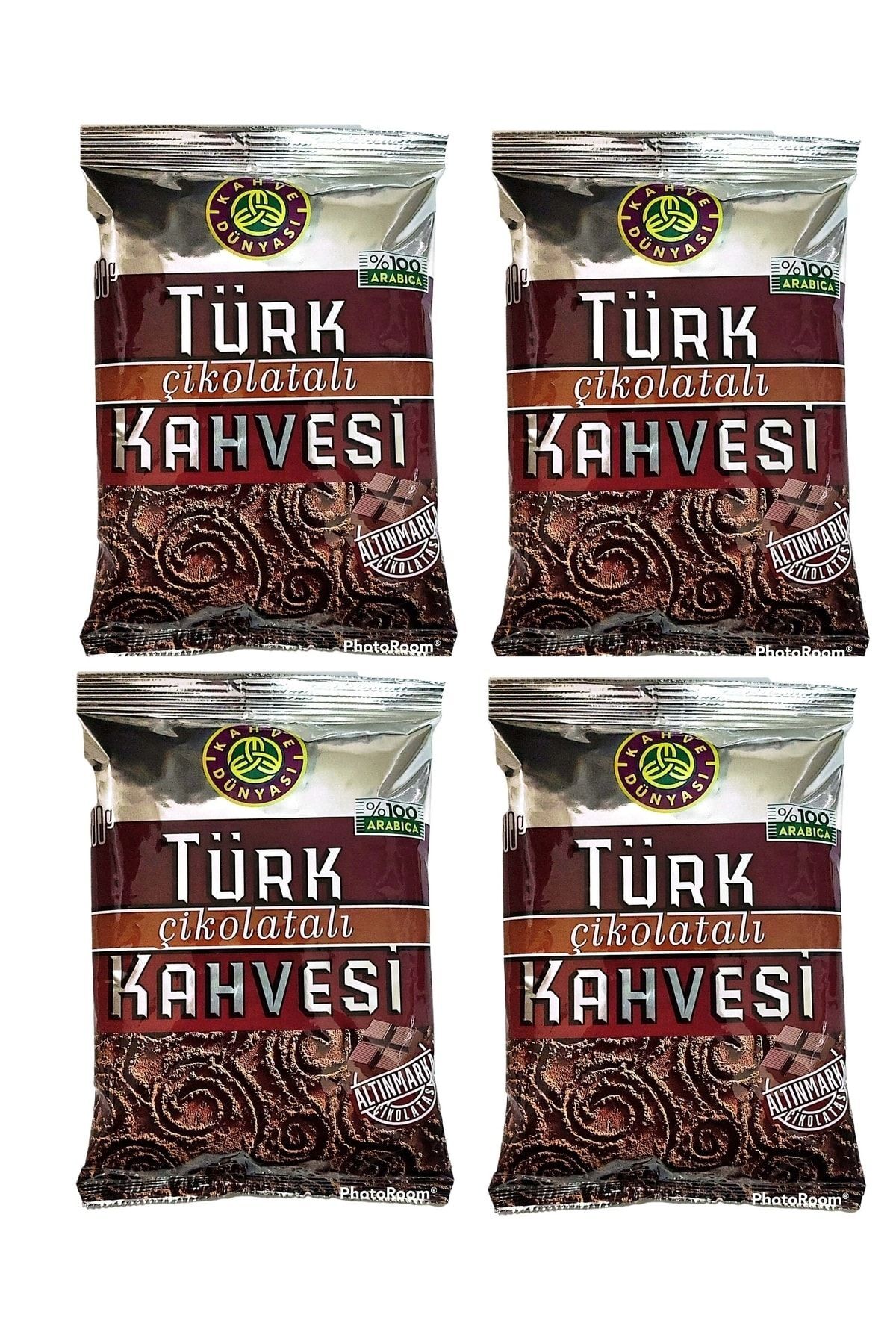 Kahve Dünyası Çikolatalı Türk Kahvesi 100 gr x 4 Adet