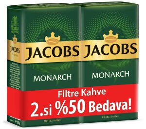 Jacobs Monarch Filtre Kahve 250 gr x 12 Paket