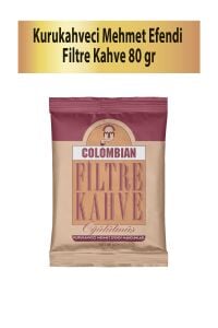 Mehmet Efendi Colombian Filtre Kahve 80 gr
