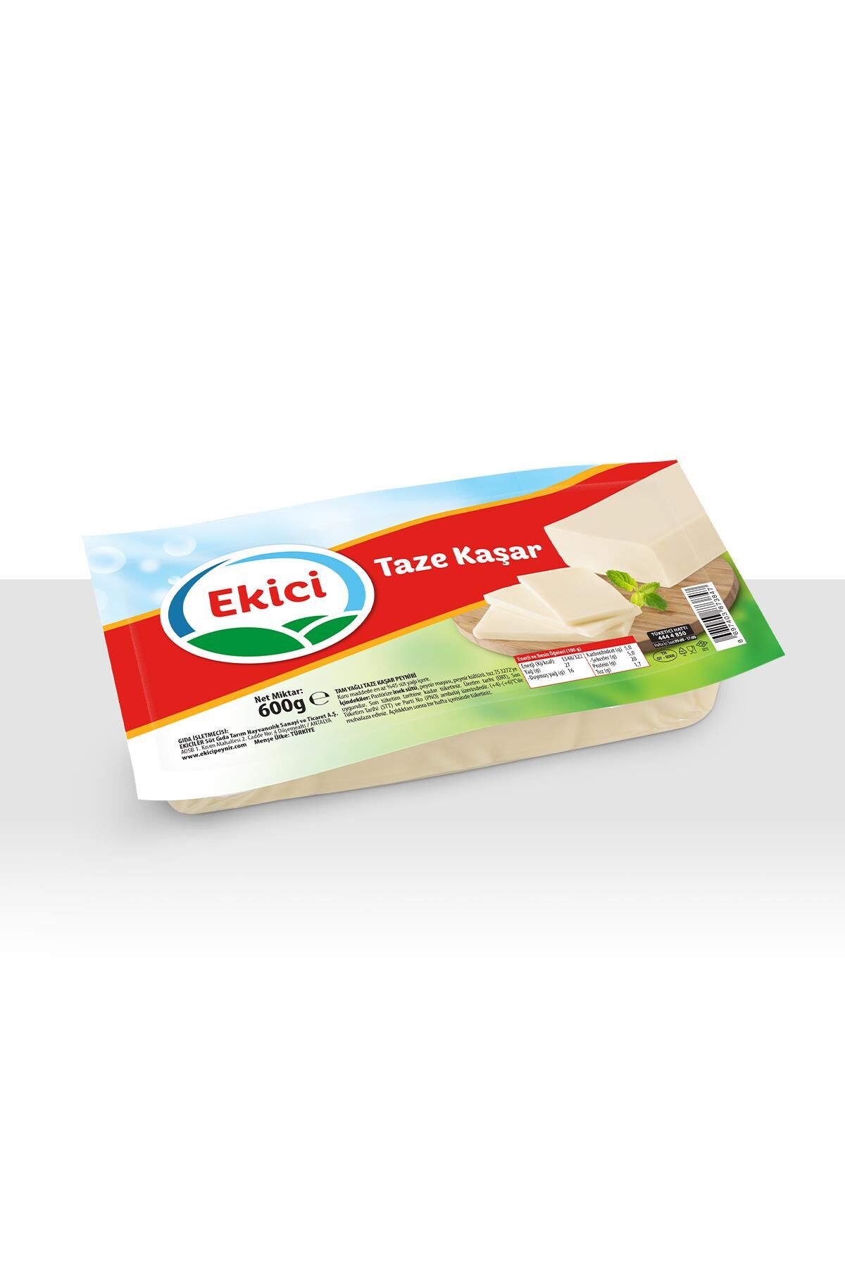 Ekici Taze Kaşar Peyniri 600 g