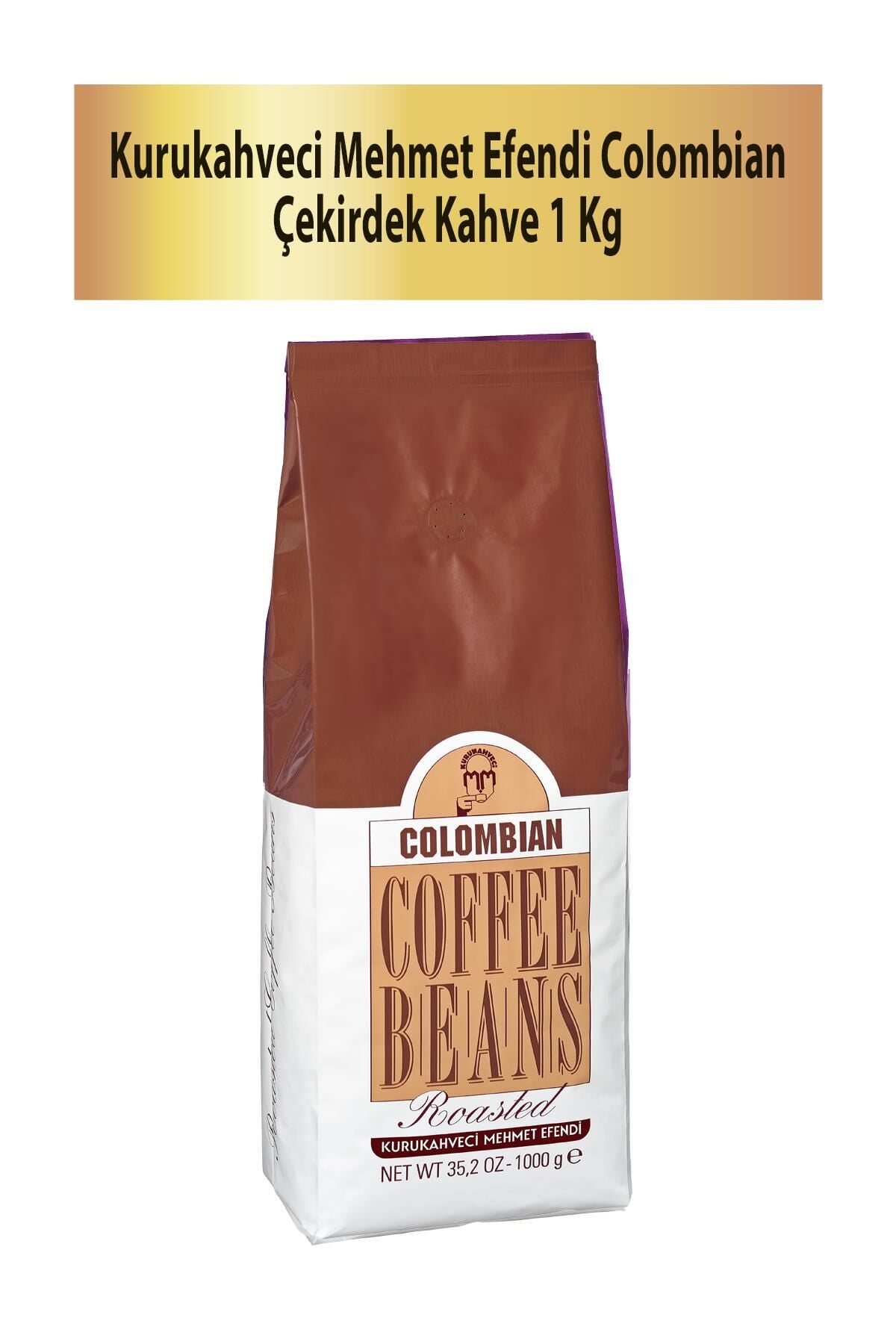 Mehmet Efendi Colombian Çekirdek Kahve 1 kg