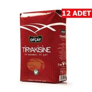 Ofçay Tiryakisine Dökme Çay 1 kg x 12 Paket