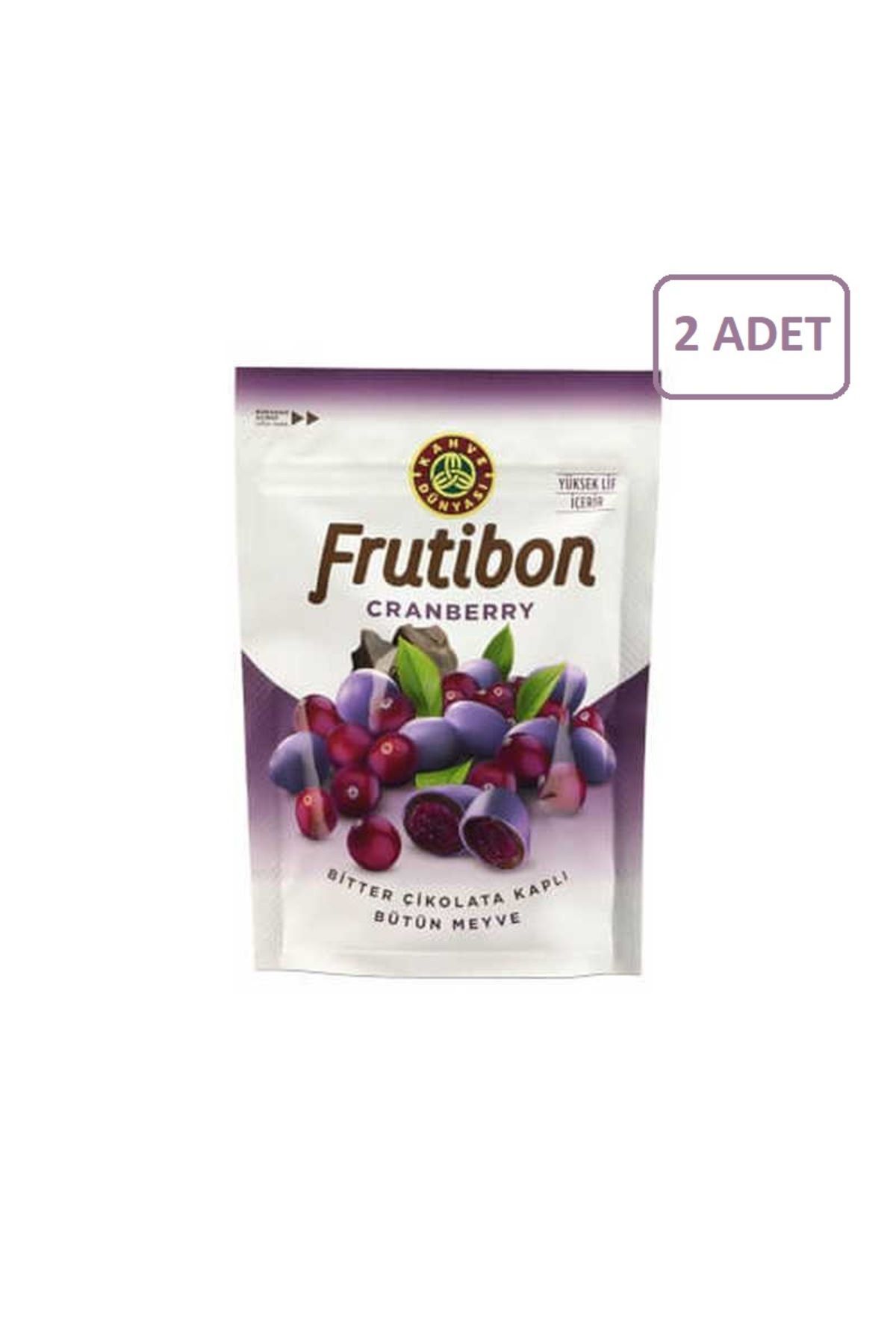 Kahve Dünyası Cranberry Frutibon 50 GR x 2 Adet