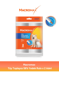 Macromax Tüy Toplayıcı Yedek Rulo 2'li