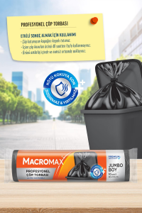 Macromax Profesyonel Çöp Torbası Jumbo Boy