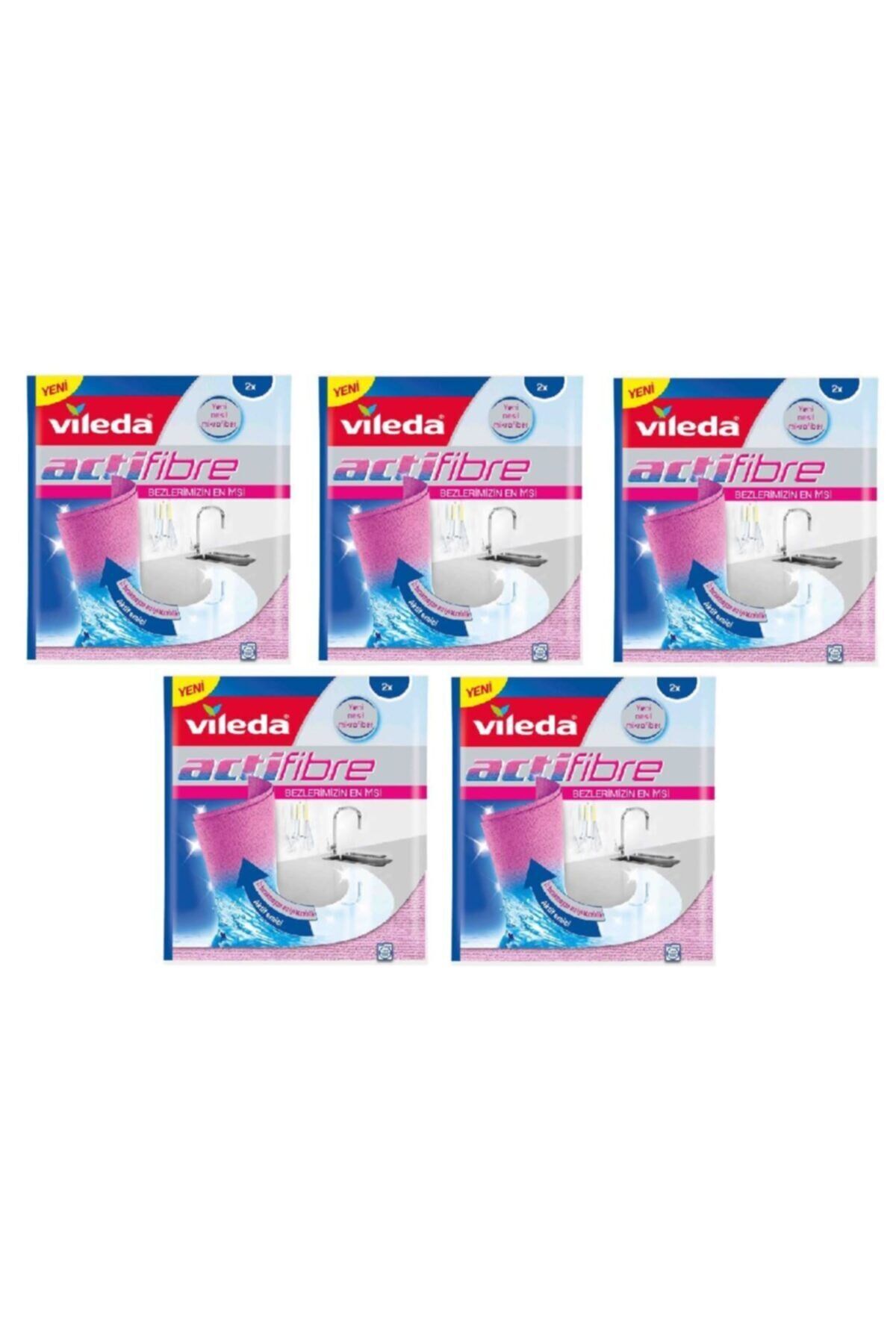 Vileda Actifibre Bez 2'li X 5 Adet