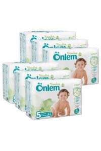 Önlem Botanika 5 Numara Junior Bebek Bezi Jumbo Paket 32 Adet (11-18 kg) x 6 paket