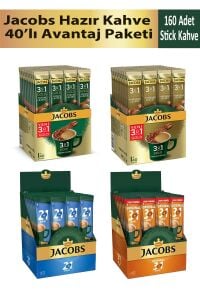 Jacobs Hazır Kahve 40'lı Avantaj Paketi