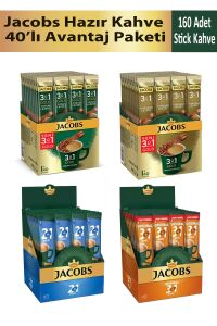 Jacobs Hazır Kahve 40'lı Avantaj Paketi