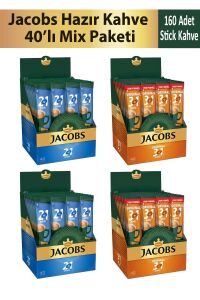Jacobs Hazır Kahve 40'lı Mix Paketi