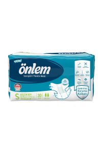 Önlem Yetişkin Hasta Bezi Küçük Boy ( Small ) 30'lu x 2 Adet