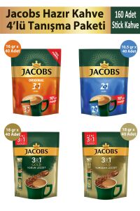 Jacobs Hazır Kahve 4'lü Tanışma Paketi