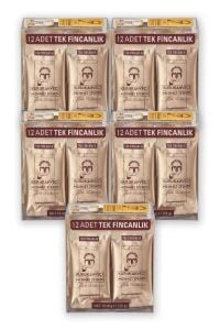 Mehmet Efendi Tek Fincalık Türk Kahvesi 6 gr x 12 Adet x 5 Paket