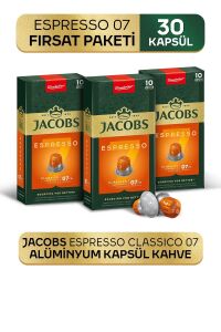 Jacobs Espresso 7 Classico Kapsül Kahve 30 Kapsül