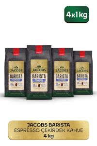 Barista Editions Çekirdek Kahve %100 Arabica Espresso 1 Kg X 4 Paket