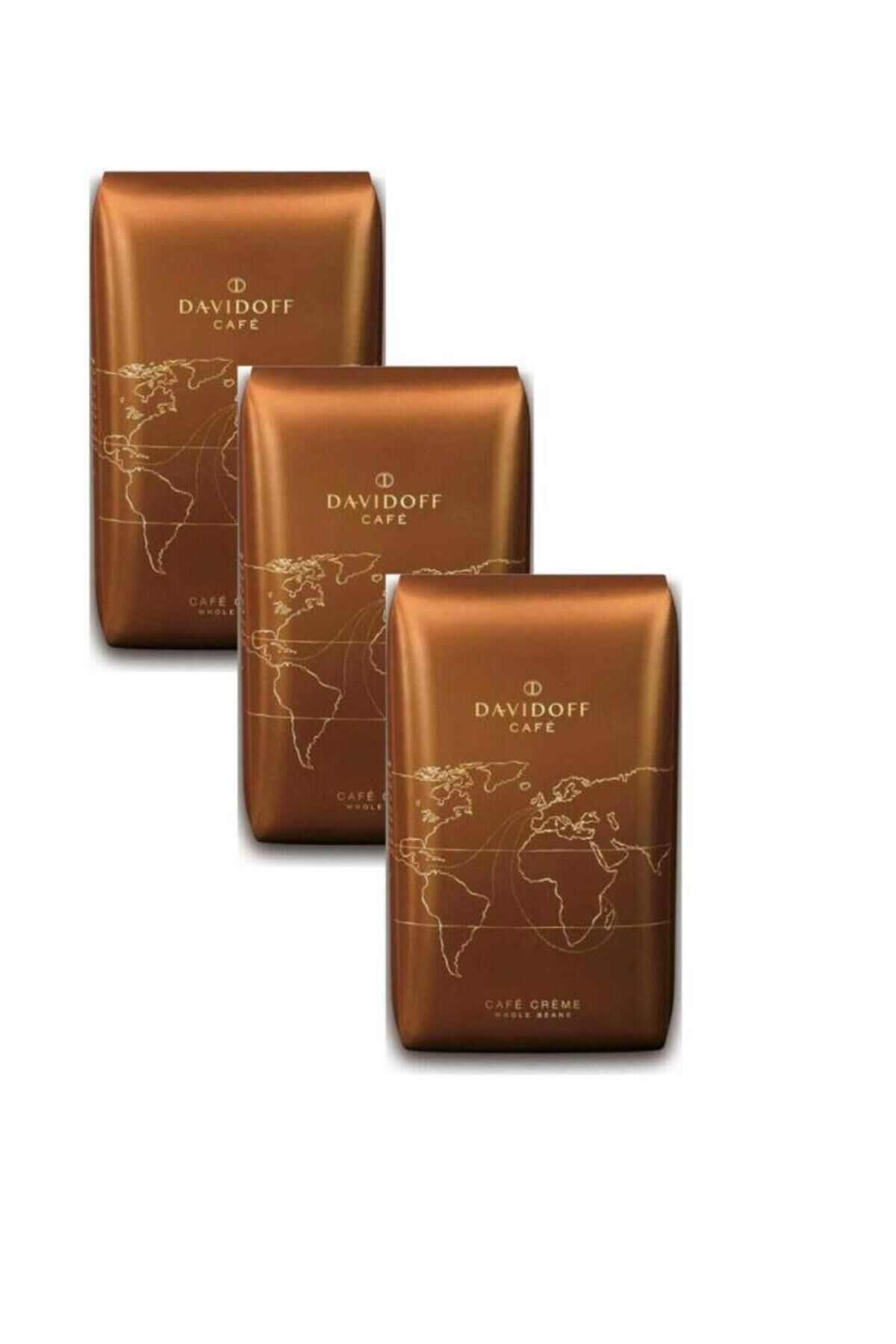 Davidoff Cafe Crema Whole Beans Çekirdek 500 gr x 3 Adet